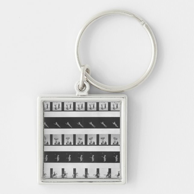 Picture strips for a praxinoscope keychain (Front)