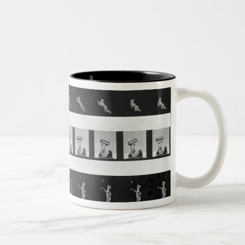 Picture strips for a praxinoscope Two_Tone coffee mug