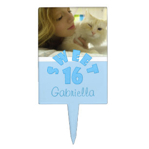 Picture: Sweet 16 Cake Pick
