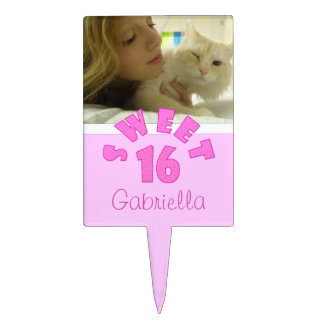 Picture: Sweet 16 Cake Pick