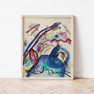 Picture with a White Border Kandinsky Poster