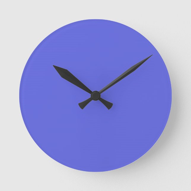picture with blue color round clock (Front)