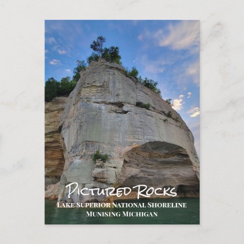 Pictured Rocks Lake Superior National Shoreline  Postcard