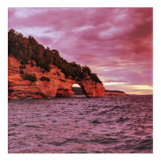 Pictured Rocks Michigan Acrylic Print