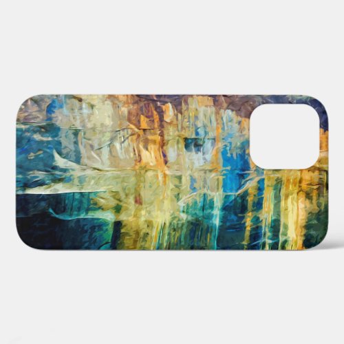 Pictured Rocks National Lakeshore Abstract Photo C iPhone 12 Case
