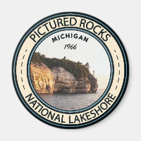 Pictured Rocks National Lakeshore Michigan Badge