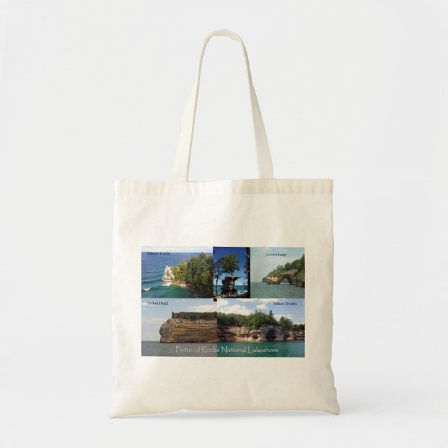 Pictured Rocks National Lakeshore tote bag (Front)