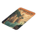 Pictured Rocks National Lakeshore Travel Vintage Magnet | Zazzle