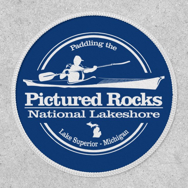 Pictured Rocks NLS (SK)  Patch (Front)
