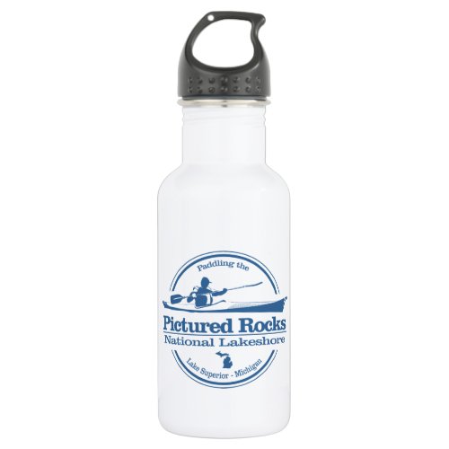 Pictured Rocks NLS SK  Stainless Steel Water Bottle