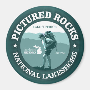 Pictured Rocks NP Magnet