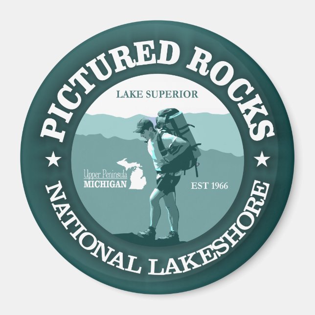 Pictured Rocks NP Magnet (Front)