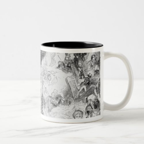 Pictures in the Fire Two_Tone Coffee Mug