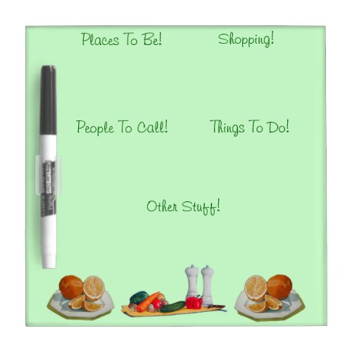 pictures of fruit and veg for the kitchen Dry_Erase board