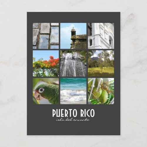 Pictures of Puerto Rico Postcard
