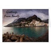 Picturesque Amalfi Coast, Italy Seaside Town (Front Horizontal)