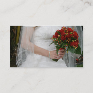 Picturesque Bride Business Card