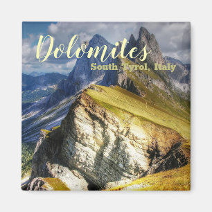 Picturesque Dolomites South Tyrol Italy Magnet