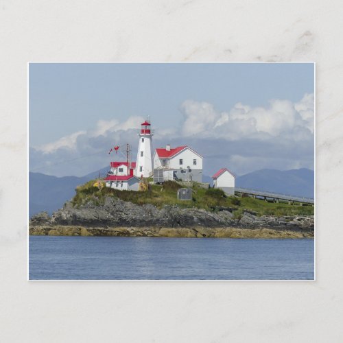 Picturesque Green Island Lighthouse Postcard