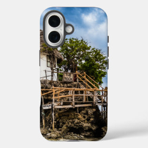 Picturesque house on a tropical coral outcrop iPhone 16 case