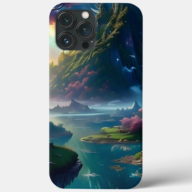 Picturesque Landscape Four Case-Mate iPhone Case (Back)