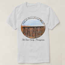 Picturesque PA Wilds Souvenir Kinzua Bridge LT