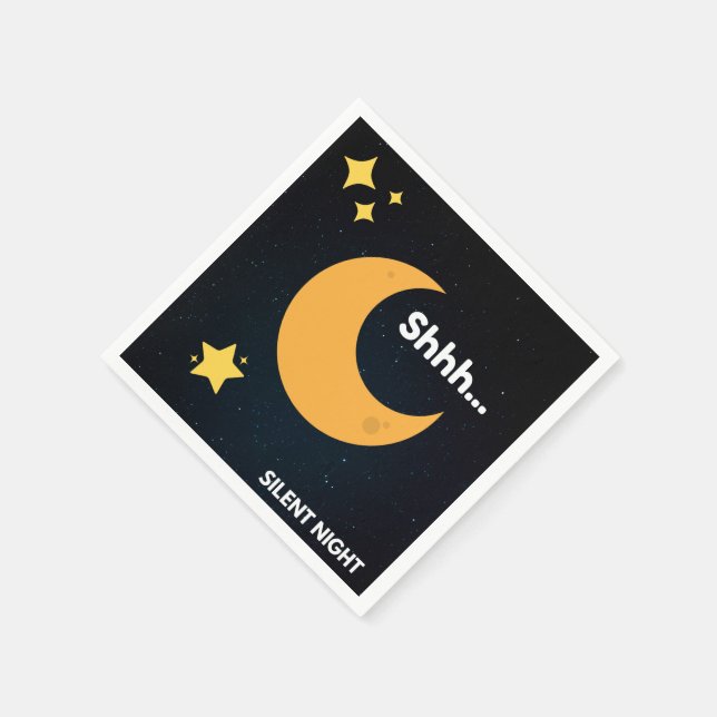 Picturing Christmas - Silent Night Napkins (Corner)