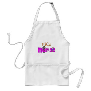 PICU Nurse Gifts Adult Apron