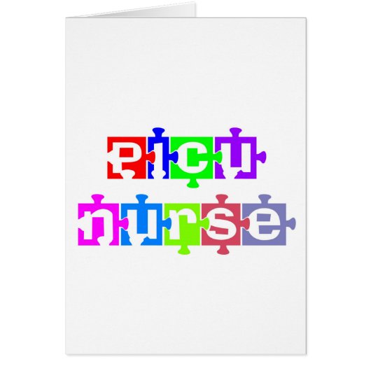 PICU NURSE PUZZLE PIECES (Front)