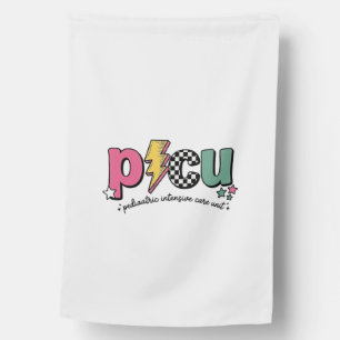 PICU Pediatric Intensive Care Unit Nurse Shirt_1 House Flag