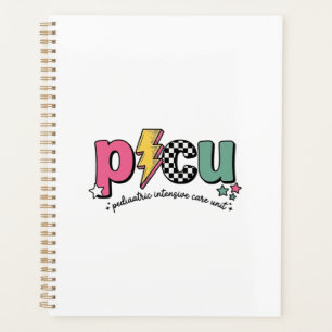 PICU Pediatric Intensive Care Unit Nurse Shirt_1 Planner