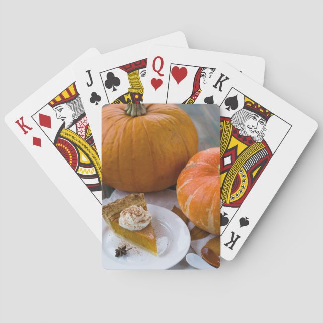Pie and Pumpkins Poker Cards (Back)