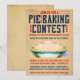 Pie Baking Contest Invitations | Zazzle