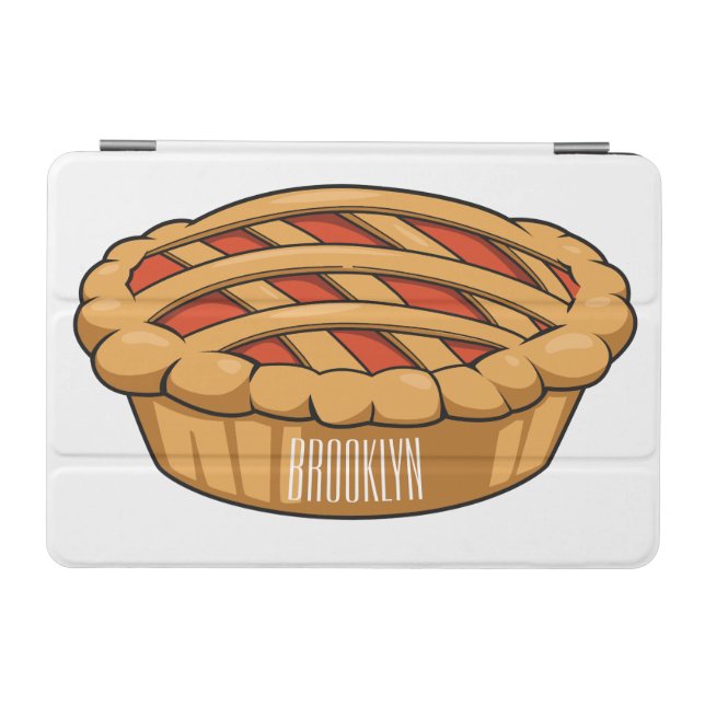 Pie cartoon illustration  iPad mini cover (Horizontal)