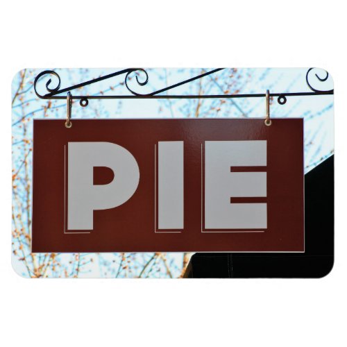 Pie Dessert Sign Photo Magnet