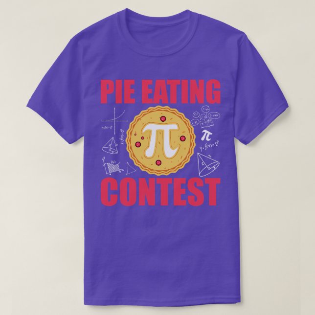 Pie eating contest T-Shirt (Design Front)