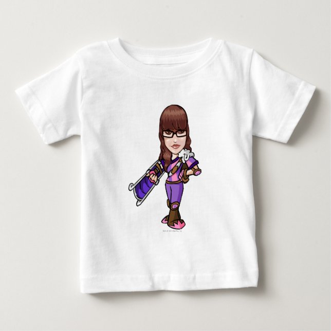 Pie Faerieland Staff Player Baby T-Shirt (Front)