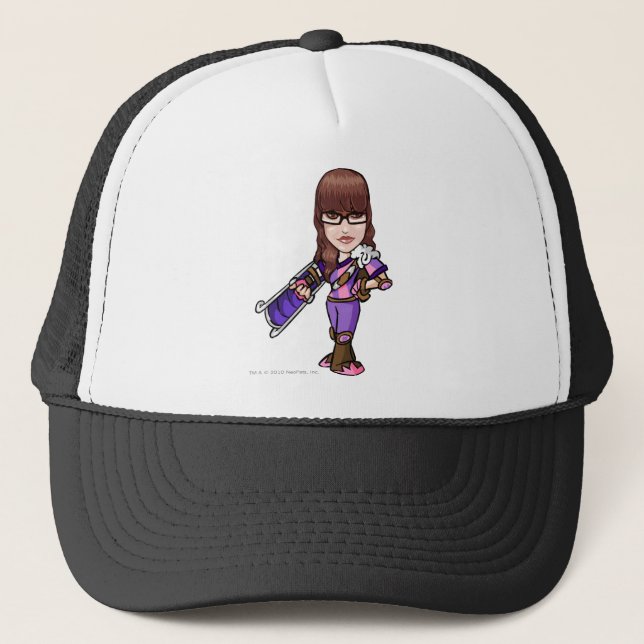 Pie Faerieland Staff Player Trucker Hat (Front)