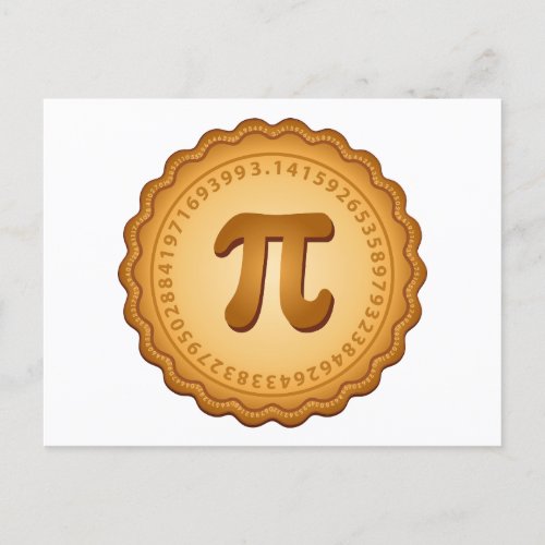 PIE for all on Pi Day Party Postcard