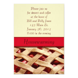 pie party invitations