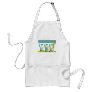 Pie in the Sky Airline Adult Apron