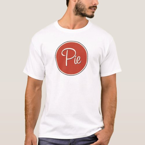 Pie Logo Red No Black NO background Yo Se T_Shirt