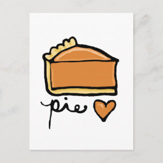 Pie Love! Postcard