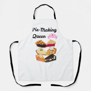 Pie-Making Queen Apron