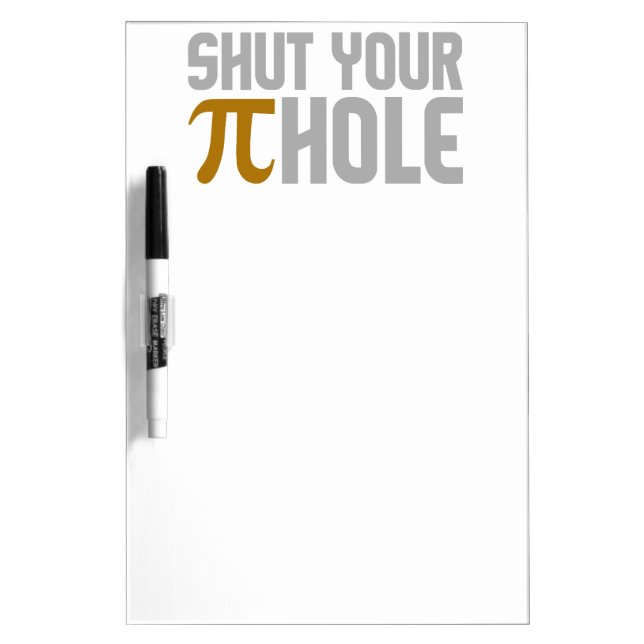 "Pie (pi) Hole" message boards (Front)