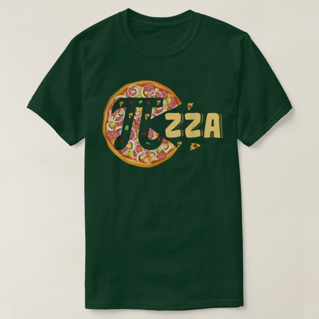 Pie Pizza Lover Math Meme Math Nerd Pi Day 1282280 T-Shirt (Design Front)