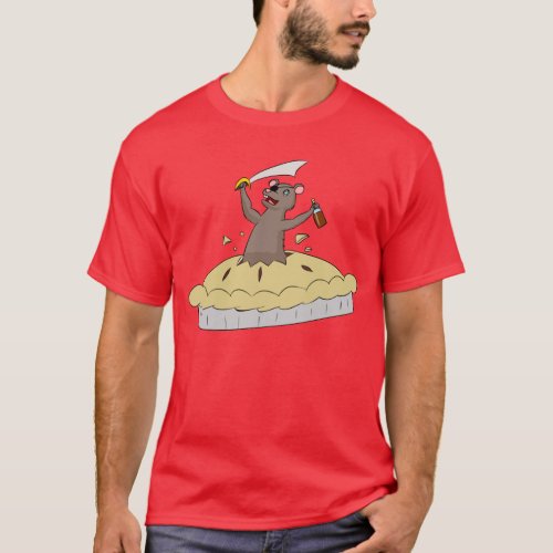 Pie Rat Pirate T_Shirt