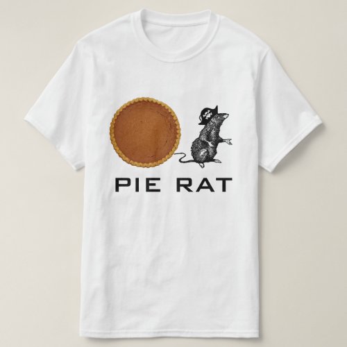 Pie Rat Pumpkin Pie T_Shirt