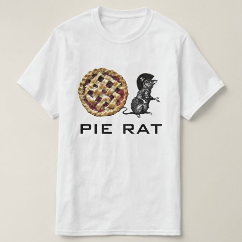 Pie Rat Rhubarb Pie T_Shirt