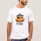 Pirate T-Shirt - Funny T-shirts - Pie Bros Dark Grey Heather / 2XL